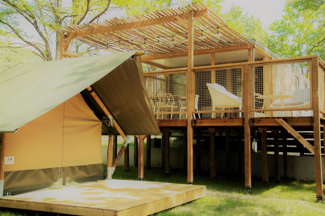 Medrose Camping Hotel Saint-Thomé Exterior foto
